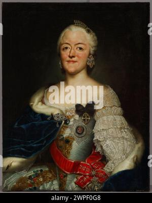 Ölporträt von Maria Antonina gemalt von Anton Raphael Mengs zwischen 1751 und 1775. Das Gemälde zeigt das Motiv in Kleidung des 18. Jahrhunderts und zeigt europäischen Porträtstil und Handwerkskunst. Stockfoto