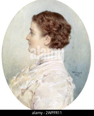 IDA SAXTON McKinley (1847–1907) First Lady of the United States als Ehefrau von Präsident William McKinley Stockfoto