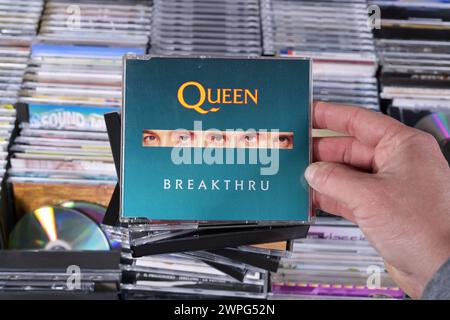 CD Single: Queen - Breakthru Stockfoto