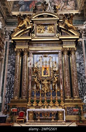 Basilica di Santa Maria Maggiore in Rom, Italien Stockfoto