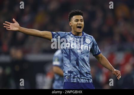 AMSTERDAM: Ollie Watkins von Aston Villa FC während des Achtelfinale-Spiels zwischen Ajax Amsterdam und Aston Villa FC in der Johan Cruijff Arena am 7. März 2024 in Amsterdam. ANP | Hollandse Hoogte | MAURICE VAN STEEN Stockfoto