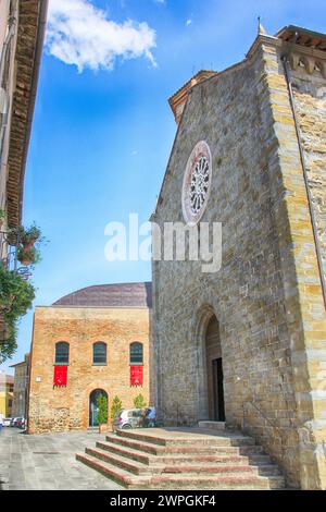 Deruta, die Stadt der Keramik: kirche von San Francesco Stockfoto