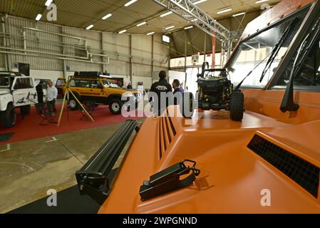 Carrara, Tuscany, Italien, 21. April 2023, im Carrara Exhibition Centre, 4x4Fest, die Messe-Veranstaltungen für 4x4 Offroad Welt in Italien Credit: Paolo Maggiani/Alamy Stockfoto