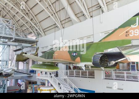 Das Virginia Air and Space Center Museum in Hampton Roads, Virginia. Stockfoto