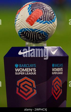 Das Halbfinalspiel des FA Women's League Cup zwischen Manchester City und Chelsea im Joie Stadium, Manchester am Donnerstag, den 7. März 2024. (Foto: Mike Morese | MI News) Credit: MI News & Sport /Alamy Live News Stockfoto