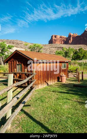 Gifford Homestead im Capitol Reef National Park in Utah, USA Stockfoto