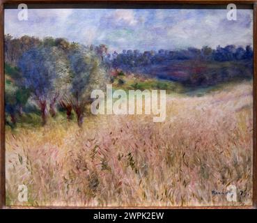 Pierre-Auguste Renoir, (1841-1919), Wheatfield, 1879 Stockfoto