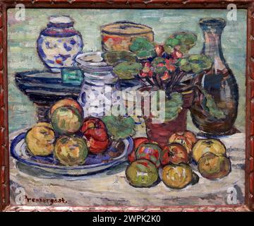 Maurice Brazil Prendergast, (1859-1924), Stillleben mit Äpfeln, Hacia 1910-1913 Stockfoto