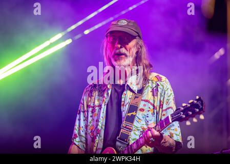 2. September 2022: Dave Brock - Hawkwind gibt ein Konzert beim 2 Days Prog + 1 Festival in Italien Stockfoto