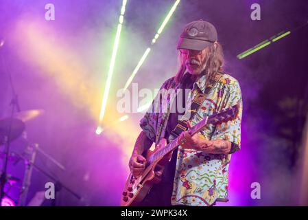 2. September 2022: Dave Brock - Hawkwind gibt ein Konzert beim 2 Days Prog + 1 Festival in Italien Stockfoto