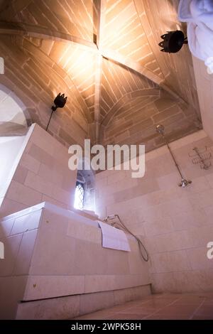 07/14 Tower Suites, Warwick Castle, Warwick, Großbritannien. Stockfoto