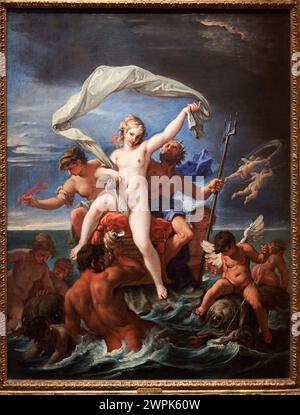 Sebastiano Ricci, Belluno, 1659, Venecia, 1734, Neptun und Amphitrit, 1691-1694 Stockfoto