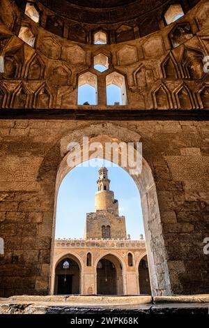 Ahmad ibn Tulun Moschee - Abschlussdatum AH 265 (878/879) Stockfoto