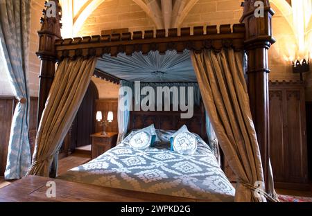 07/14 Tower Suites, Warwick Castle, Warwick, Großbritannien. Stockfoto