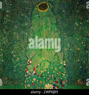 Gustav Klimt – Sonnenblume 1907. Stockfoto