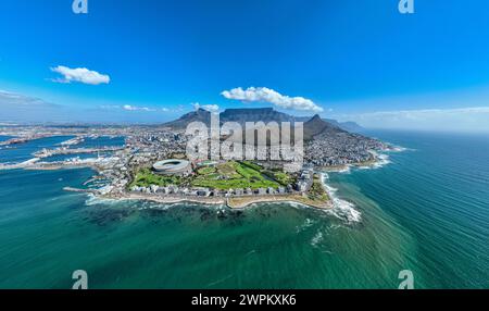 Panorama von Kapstadt, Südafrika, Afrika Stockfoto