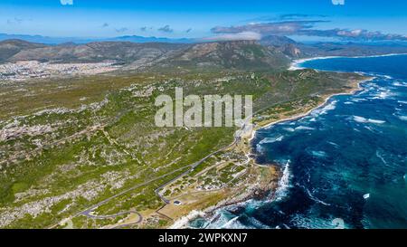 Luftfahrt vom Kap der Guten Hoffnung, Kapstadt, Südafrika, Afrika Stockfoto