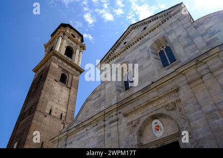 Kathedrale von Turin (Duomo di Torino), katholische Kathedrale, die dem Heiligen Johannes dem Täufer gewidmet ist, mit der Kapelle des Heiligen Grabtuchs Stockfoto