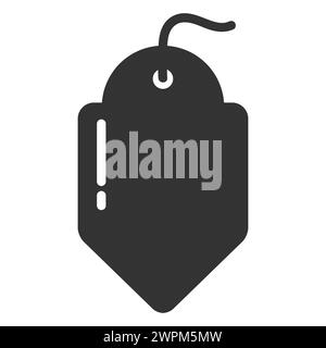 Lot-bob-Glyphe-Symbol Stock Vektor