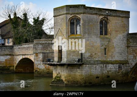 St Ives Brücke Stockfoto