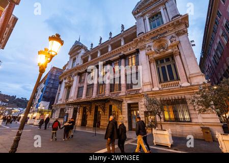 Opera de Nice, Nizza im Winter, Südfrankreich, Cote d'Azur, Frankreich, Europa Stockfoto