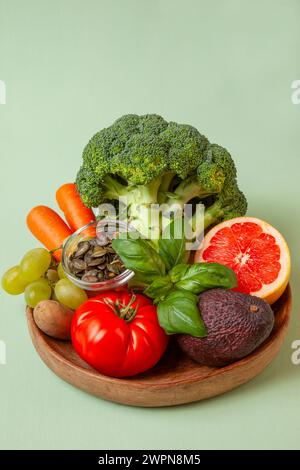 Säure-Basen-Diät, Medizin, Heilmethode, alternative Heilmethode, Gesundheit Stockfoto