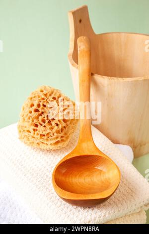 Sauna, Medizin, Heilmethode, alternative Heilmethode, Gesundheit Stockfoto