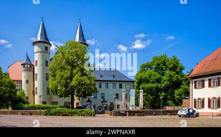 Schloss Lohr in Lohr am Main Stockfoto