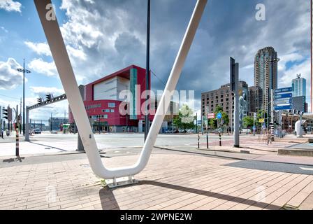 Luxor Theater, Wilhelminaplein, Hausfassade, Architektur, Ortsblick, Rotterdam, Niederlande, Stockfoto