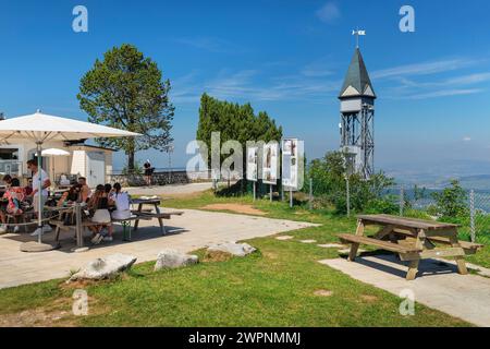 Hammetschwand Lift auf dem Bürgenstock, Vierwaldstättersee, Kanton Niewalden, Schweiz Stockfoto