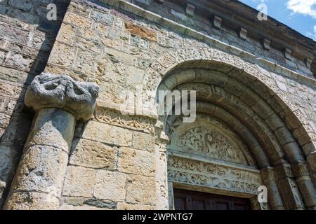 Capo di Ponte, Pieve von Saint Syrus (Pieve di San Siro) in Brescia, Lombardia/Lombardei, Italien Stockfoto