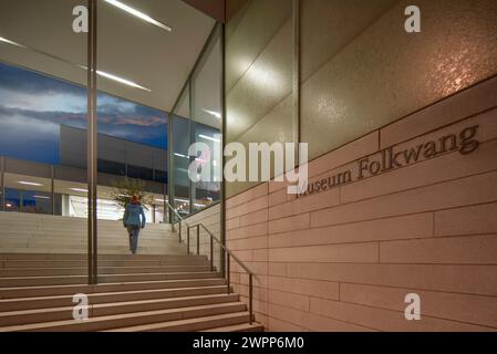 Folkwang-Museum, Essen, Ruhrgebiet, Nordrhein-Westfalen, Deutschland Stockfoto