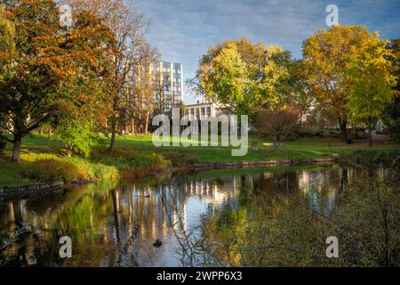 Stadtgarten Essen, Ruhrgebiet, Nordrhein-Westfalen, Deutschland Stockfoto