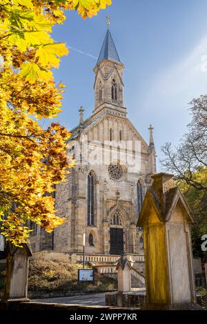 Kirche St. Augustin in Coburg, Franken, Bayern, Deutschland Stockfoto