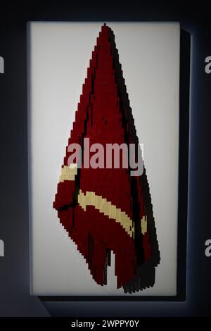 Art of the Brick - London 2024 von Nathan Sawaya Stockfoto