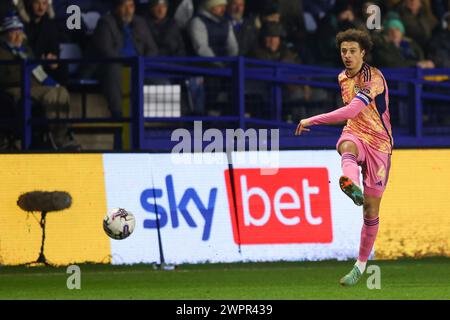 Sheffield, Großbritannien. März 2024. Ethan Ampadu von Leeds United während des Sky Bet Championship Matches in Hillsborough, Sheffield. Der Bildnachweis sollte lauten: Jonathan Moscrop/Sportimage Credit: Sportimage Ltd/Alamy Live News Stockfoto