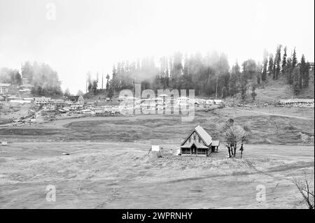 St. Mary Catholic Church, Gulmarg, Baramulla, Kashmir, Jammu und Kashmir, Indien, Asien Stockfoto