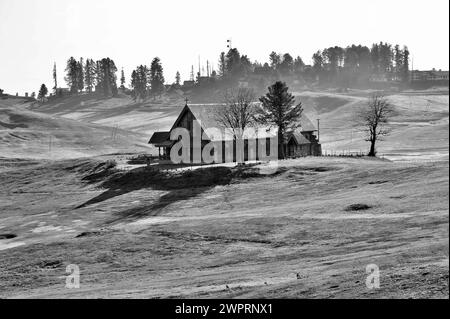 St. Mary Catholic Church, Gulmarg, Baramulla, Kashmir, Jammu und Kashmir, Indien, Asien Stockfoto