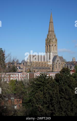 St. Michael and All Angels Church, Mount Dinham, Exeter, Devon, Großbritannien Stockfoto