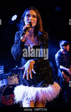 Oslo, Norwegen. März 2024. Die englische Sängerin und Songwriterin Sophie Ellis-Bextor gibt ein Live-Konzert im John Dee in Oslo. (Foto: Gonzales Photo/Alamy Live News Stockfoto