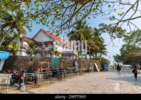 Portugiesisches Fort, Kochi, Kerala, Indien Stockfoto