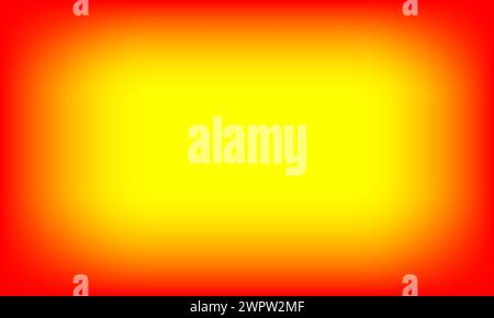 Thermischer Hintergrund mit hellrotem und gelbem Farbverlauf. Abstrakte Heatmap farbenfrohe Design-Illustration Vorlage für Dekoration, Hintergrund, Diagramm, Oberfläche Stock Vektor