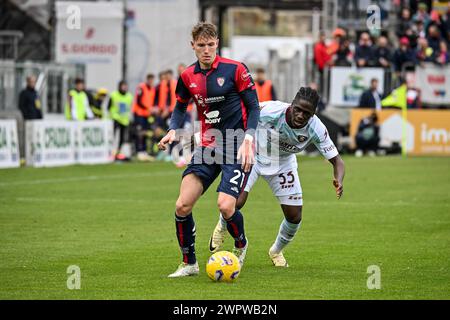 Cagliari, Italien. März 2024. Jakub Jankto von Cagliari Calcio während Cagliari Calcio vs US Salernitana, italienisches Fußball Serie A Spiel in Cagliari, Italien, 9. März 2024 Credit: Independent Photo Agency/Alamy Live News Stockfoto