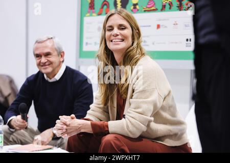 Mailand, Italien. März 2024. Mailand, die Independent Publishers' Fair Book Pride Milan 2024. Auf dem Foto: Filippa Lagerback Credit: Independent Photo Agency/Alamy Live News Stockfoto