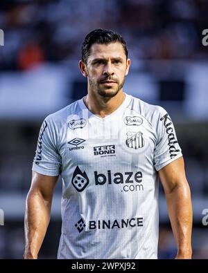 Santos, Brasilien. März 2024. SP - SANTOS - 03/09/2024 - PAULISTA 2024, SANTOS (Foto: Abner Dourado/AGIF/SIPA USA) Credit: SIPA USA/Alamy Live News Stockfoto