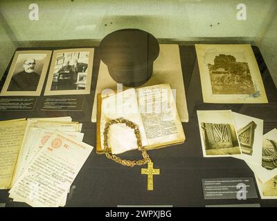 Kloster Aladzha mittelalterliches orthodoxes christliches Höhlenkloster. Kloster Aladzha mittelalterliche orthodoxe christliche Höhle MON Stockfoto