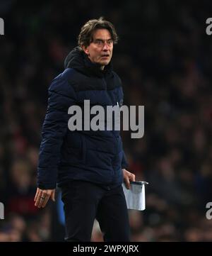 London, Großbritannien. März 2024. b tm beim Spiel Arsenal gegen Brentford EPL im Emirates Stadium, London, UK am 9. März 2024. Quelle: Paul Marriott/Alamy Live News Stockfoto