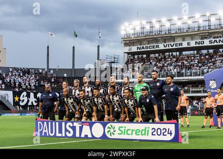 Santos, Brasilien. März 2024. SP - SANTOS - 03/09/2024 - PAULISTA 2024, SANTOS (Foto: Abner Dourado/AGIF/SIPA USA) Credit: SIPA USA/Alamy Live News Stockfoto