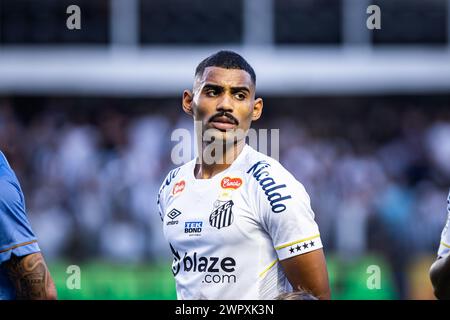 Santos, Brasilien. März 2024. SP - SANTOS - 03/09/2024 - PAULISTA 2024, SANTOS (Foto: Abner Dourado/AGIF/SIPA USA) Credit: SIPA USA/Alamy Live News Stockfoto