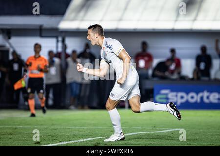 Santos, Brasilien. März 2024. SP - SANTOS - 03/09/2024 - PAULISTA 2024, SANTOS (Foto: Abner Dourado/AGIF/SIPA USA) Credit: SIPA USA/Alamy Live News Stockfoto